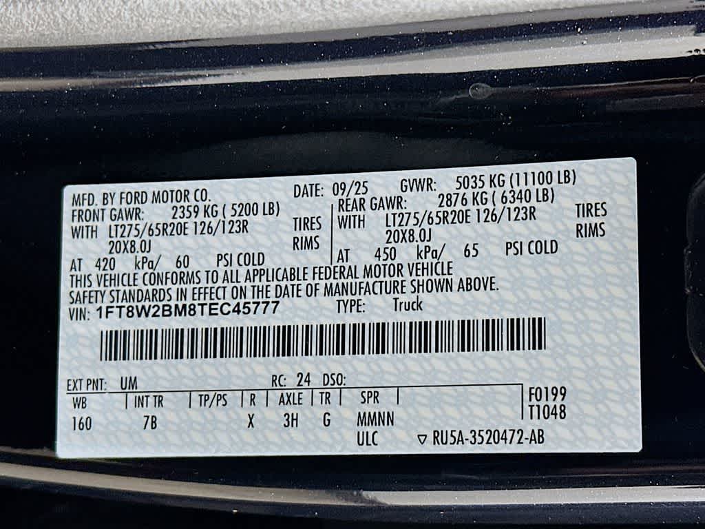 2026 Ford Super Duty F-250 SRW Platinum