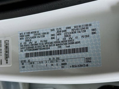 2026 Ford Super Duty F-250 SRW Platinum