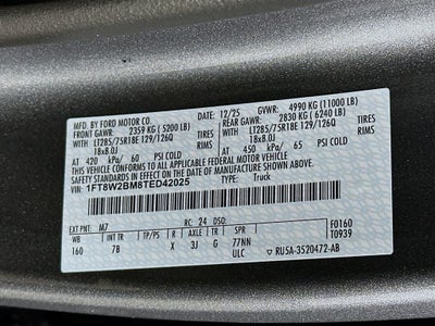 2026 Ford Super Duty F-250 SRW Platinum