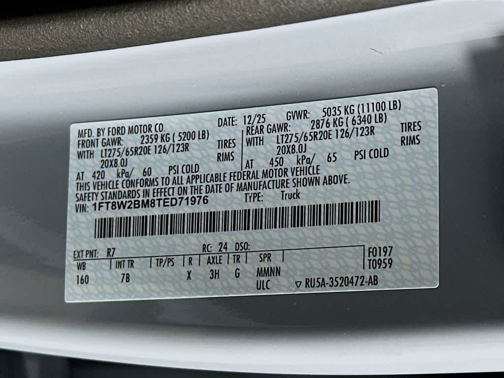 2026 Ford Super Duty F-250 SRW Platinum