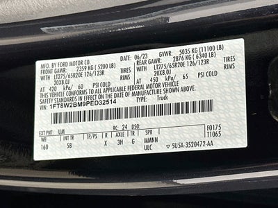 2023 Ford Super Duty F-250 SRW Super Duty