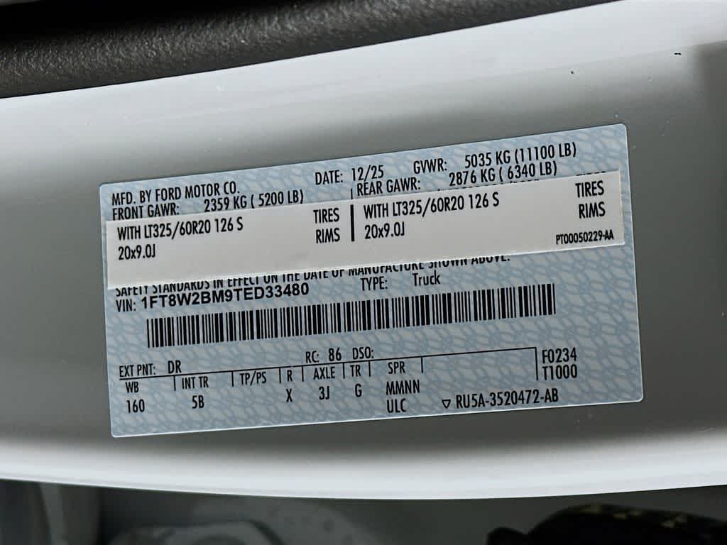 2026 Ford Super Duty F-250 SRW LARIAT