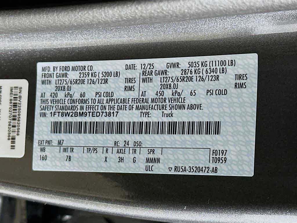 2026 Ford Super Duty F-250 SRW Platinum