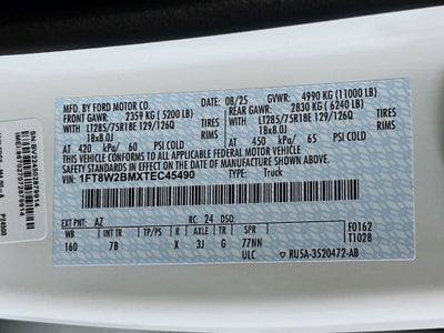 2026 Ford Super Duty F-250 SRW Platinum