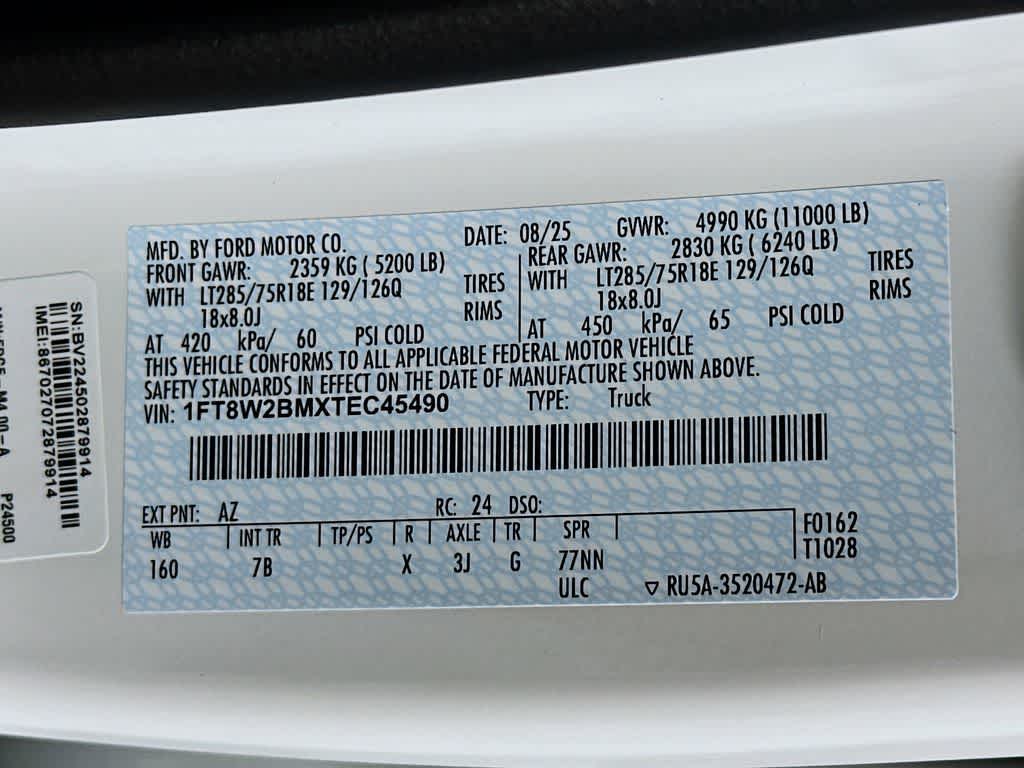 2026 Ford Super Duty F-250 SRW Platinum