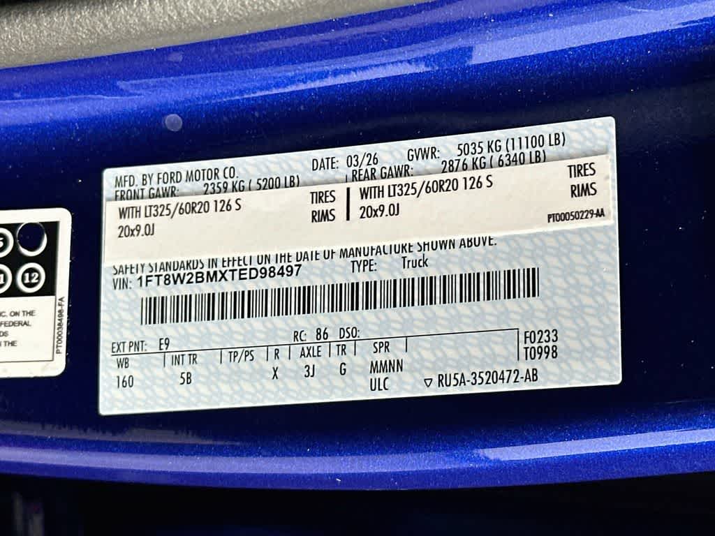 2026 Ford Super Duty F-250 SRW LARIAT