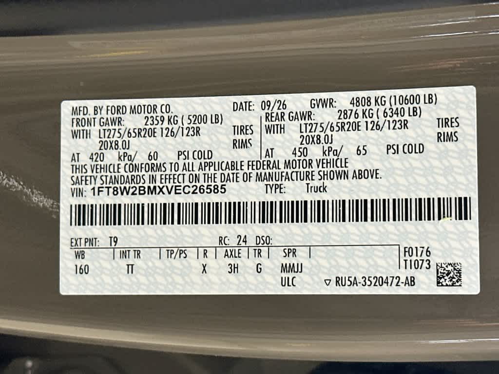 2027 Ford Super Duty F-250 SRW F-250® Platinum®