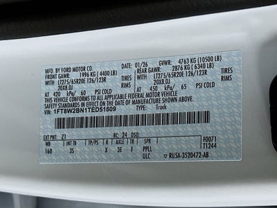 2026 Ford Super Duty F-250 SRW F-250® XLT