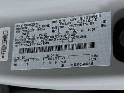2026 Ford Super Duty F-250 SRW Platinum