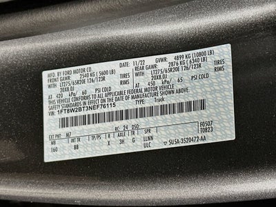 2022 Ford Super Duty F-250 SRW Platinum