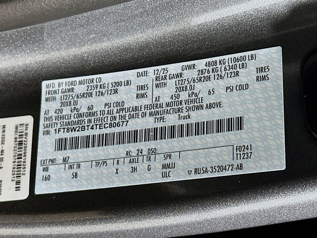 2026 Ford Super Duty F-250 SRW LARIAT