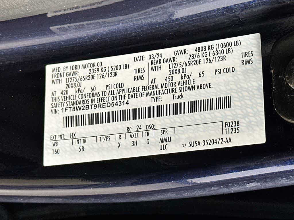2024 Ford Super Duty F-250 SRW LARIAT