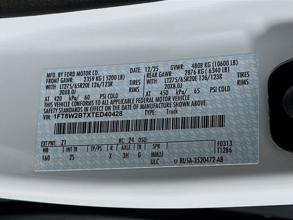 2026 Ford Super Duty F-250 SRW XLT