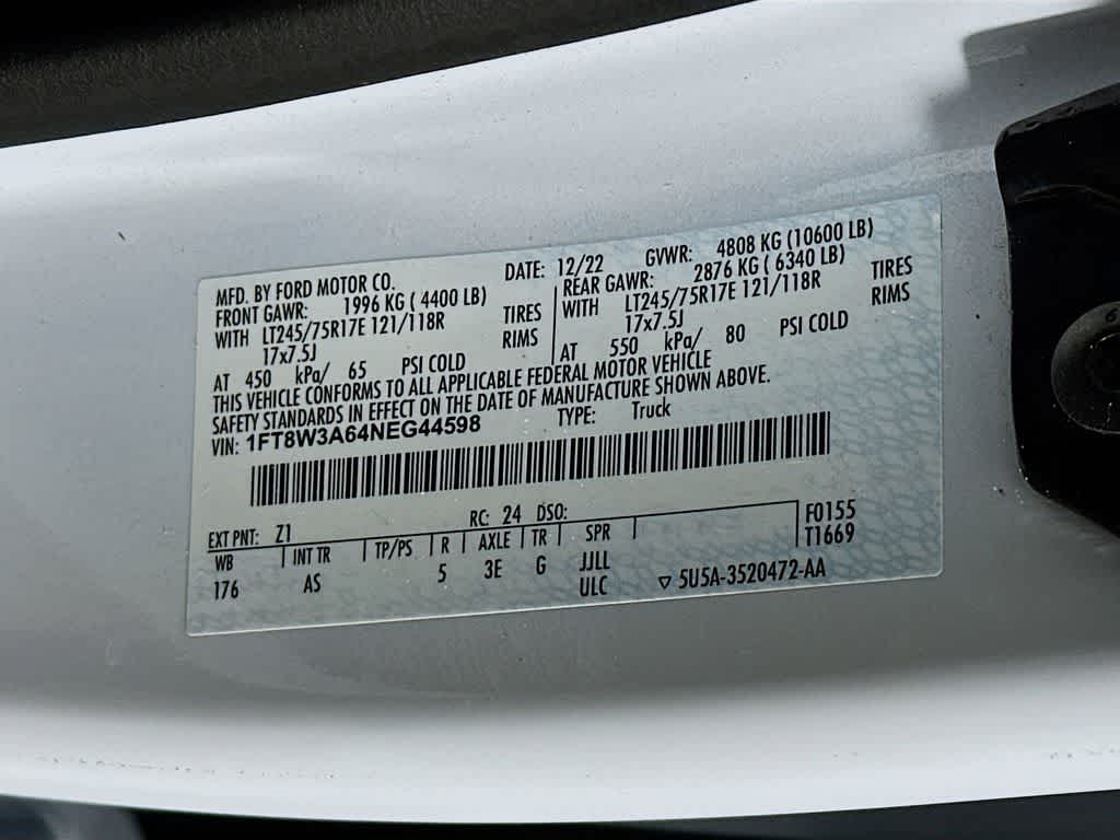 2022 Ford Super Duty F-350 SRW Super Duty