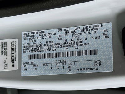 2026 Ford Super Duty F-350 DRW Platinum