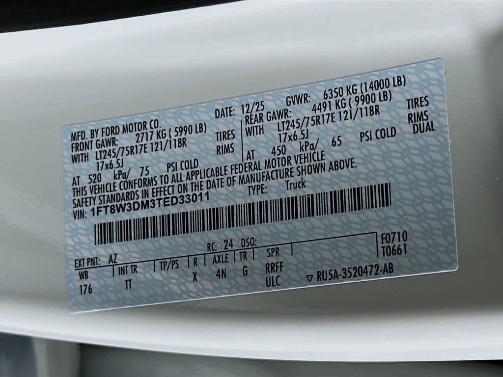 2026 Ford Super Duty F-350 DRW Pickup Platinum