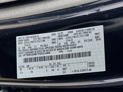 2026 Ford Super Duty F-350 DRW Pickup Platinum