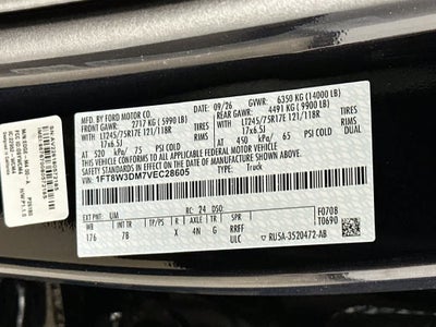 2027 Ford Super Duty F-350 DRW Pickup Platinum