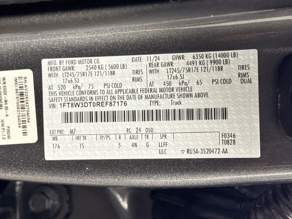2024 Ford Super Duty F-350 DRW Pickup XL
