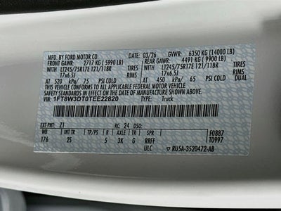 2026 Ford Super Duty F-350 DRW Pickup XLT