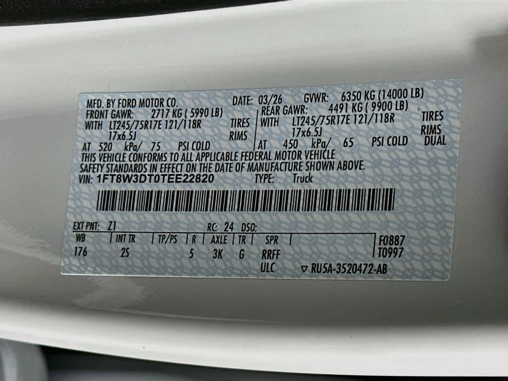 2026 Ford Super Duty F-350 DRW Pickup XLT