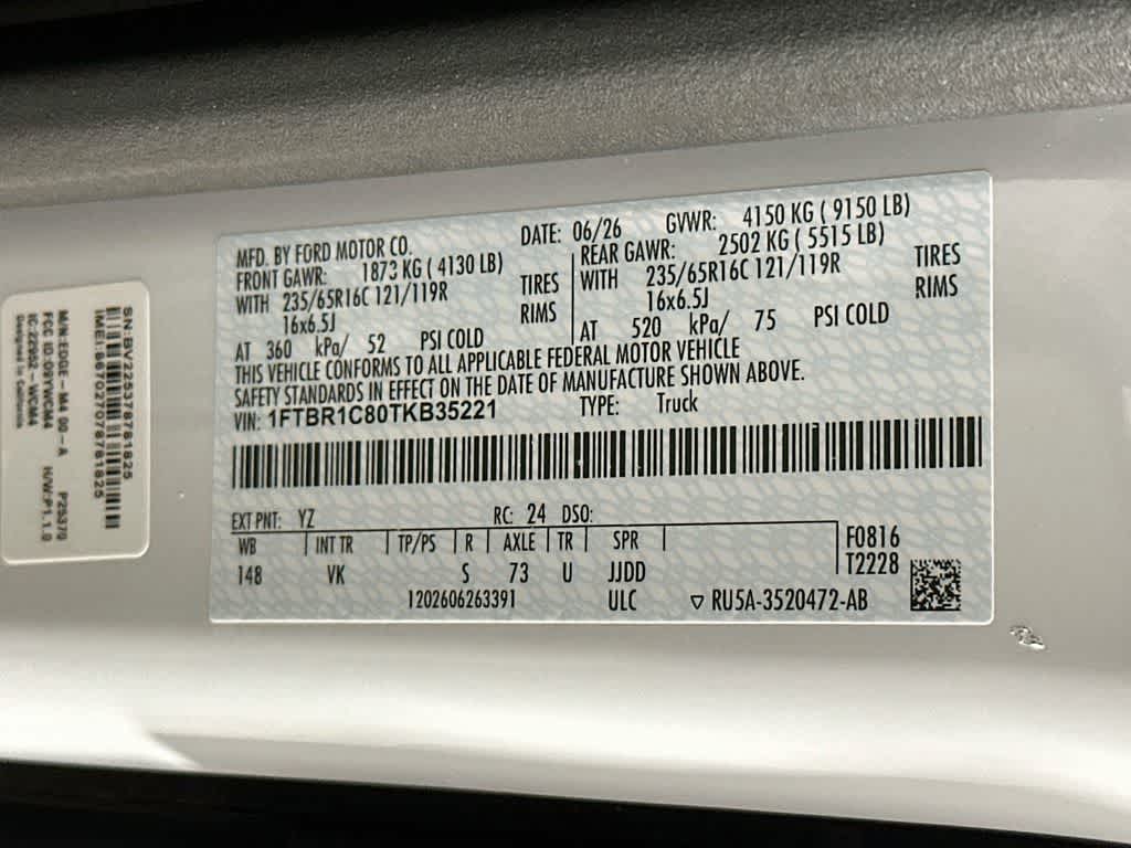 2026 Ford Transit Cargo Van Cargo Van