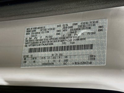 2026 Ford Transit Cargo Van Cargo Van