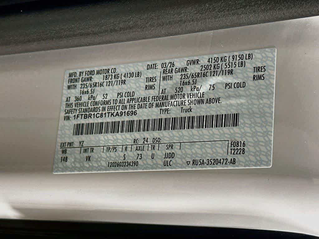 2026 Ford Transit Cargo Van Cargo Van