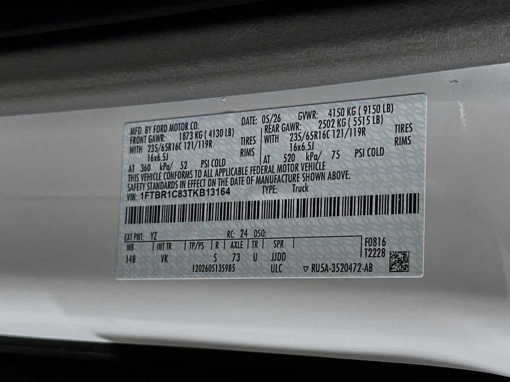2026 Ford Transit Cargo Van Cargo Van