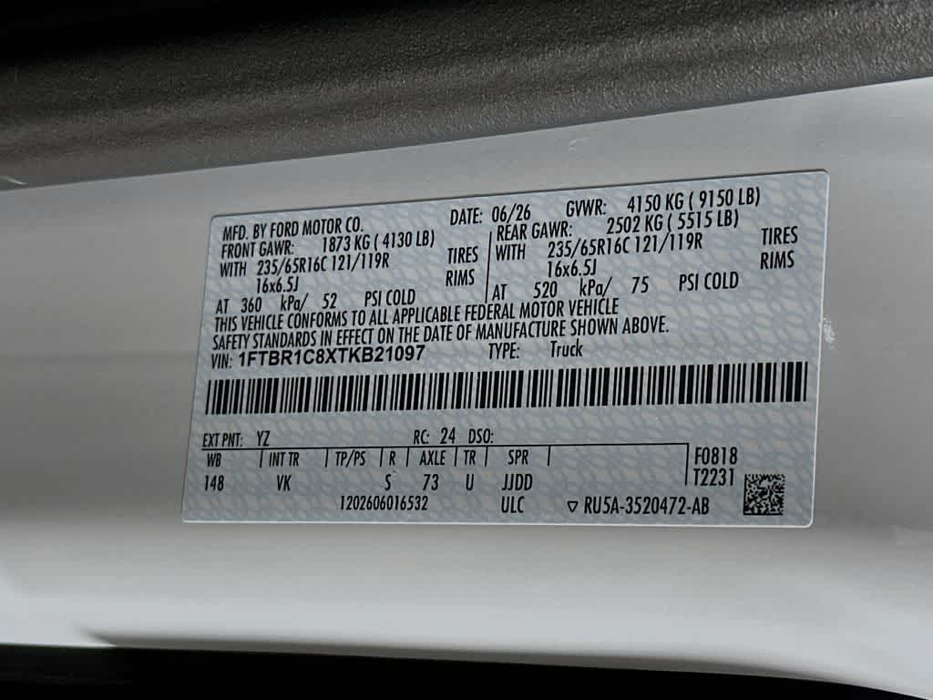2026 Ford Transit Cargo Van Cargo Van