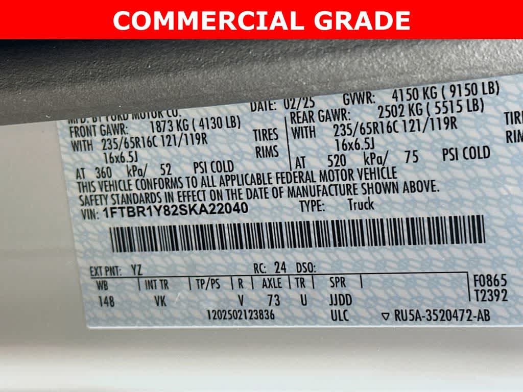 2025 Ford Transit Cargo Van