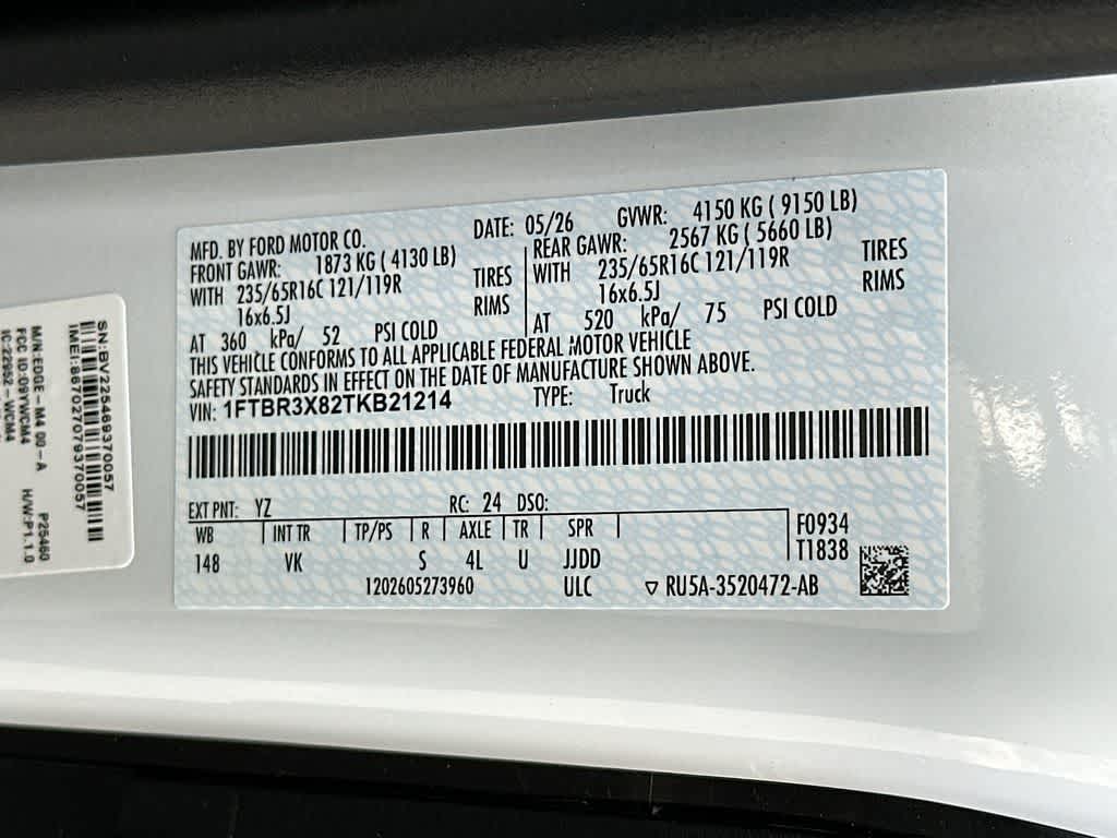 2026 Ford Transit Cargo Van Cargo Van