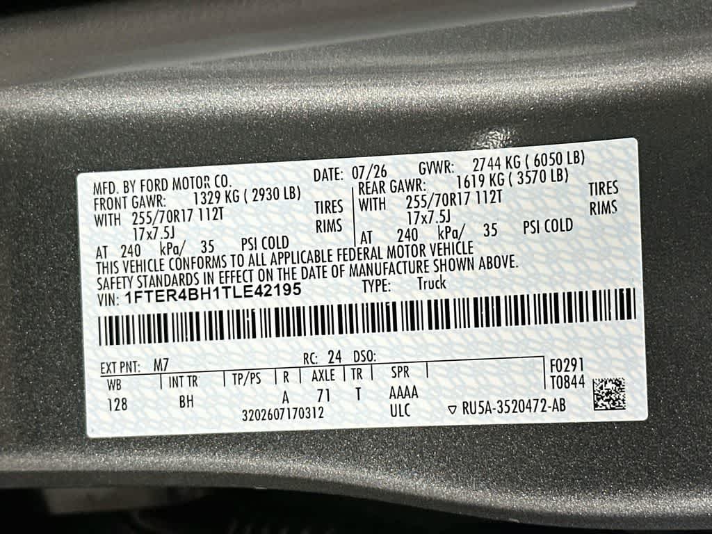 2026 Ford Ranger XL