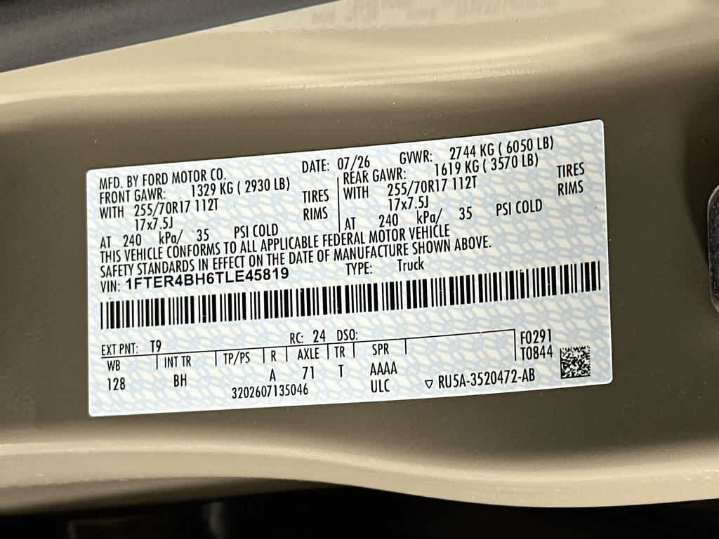 2026 Ford Ranger XL