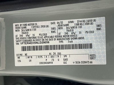 2022 Ford Ranger XLT