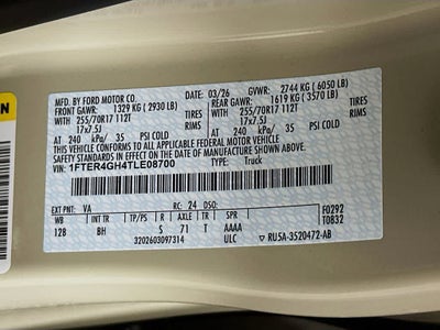 2026 Ford Ranger XLT