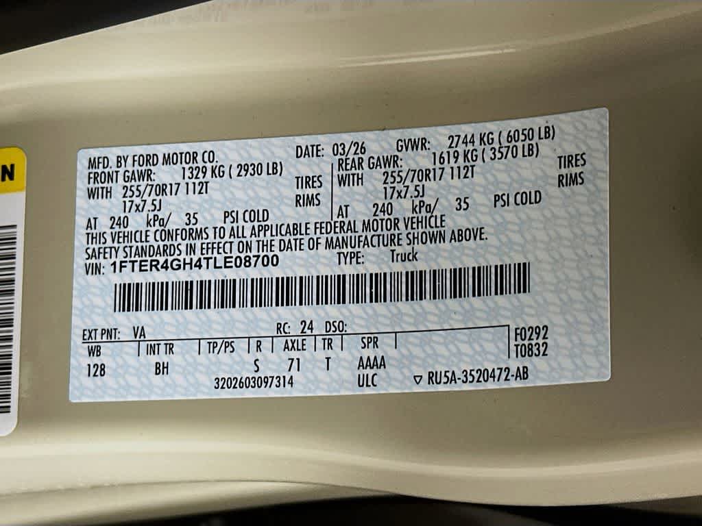 2026 Ford Ranger XLT