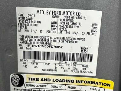 2013 Ford F-150 XLT