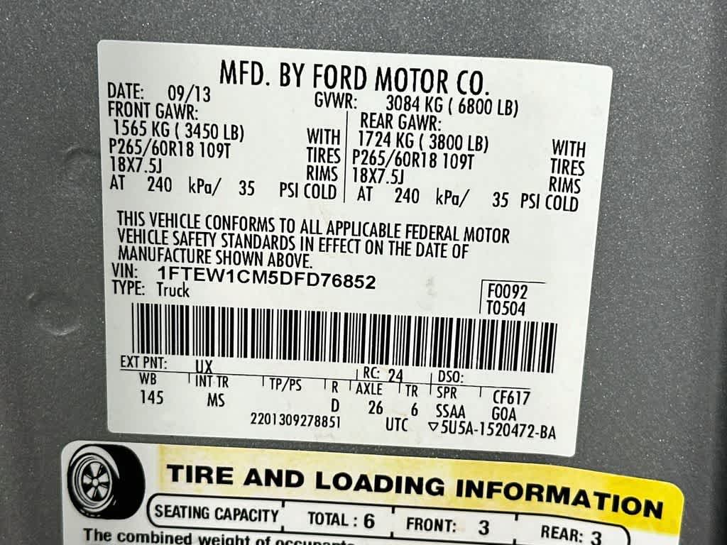 2013 Ford F-150 XLT