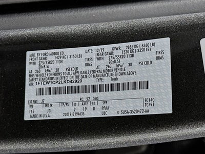 2020 Ford F-150 XL