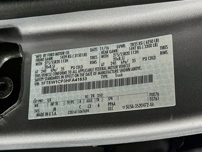 2017 Ford F-150 XLT