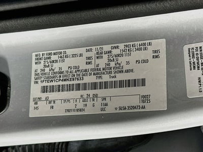 2021 Ford F-150 XLT
