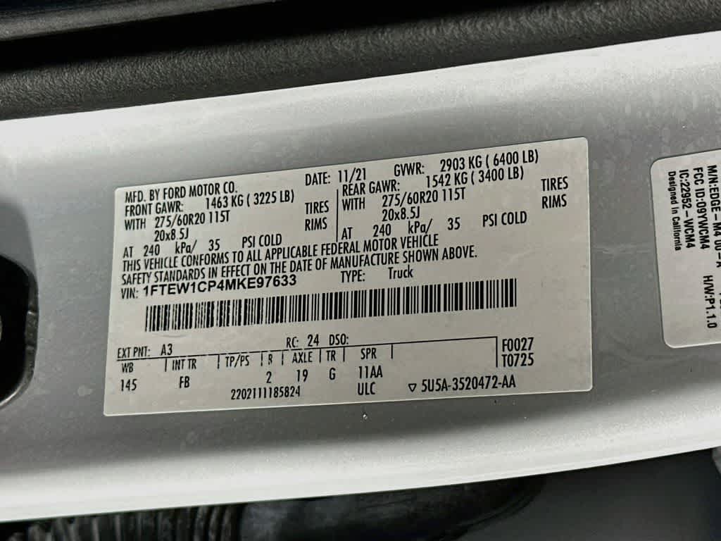 2021 Ford F-150 XLT