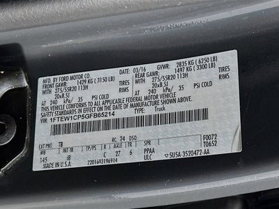 2016 Ford F-150 XLT