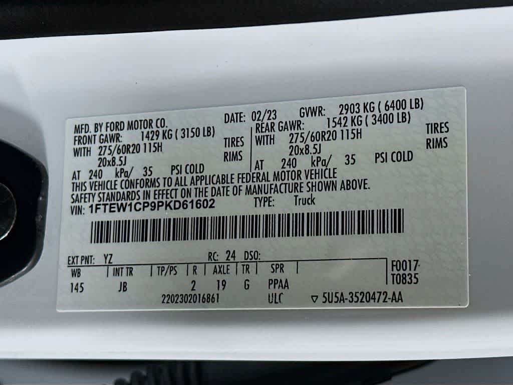 2023 Ford F-150 Base