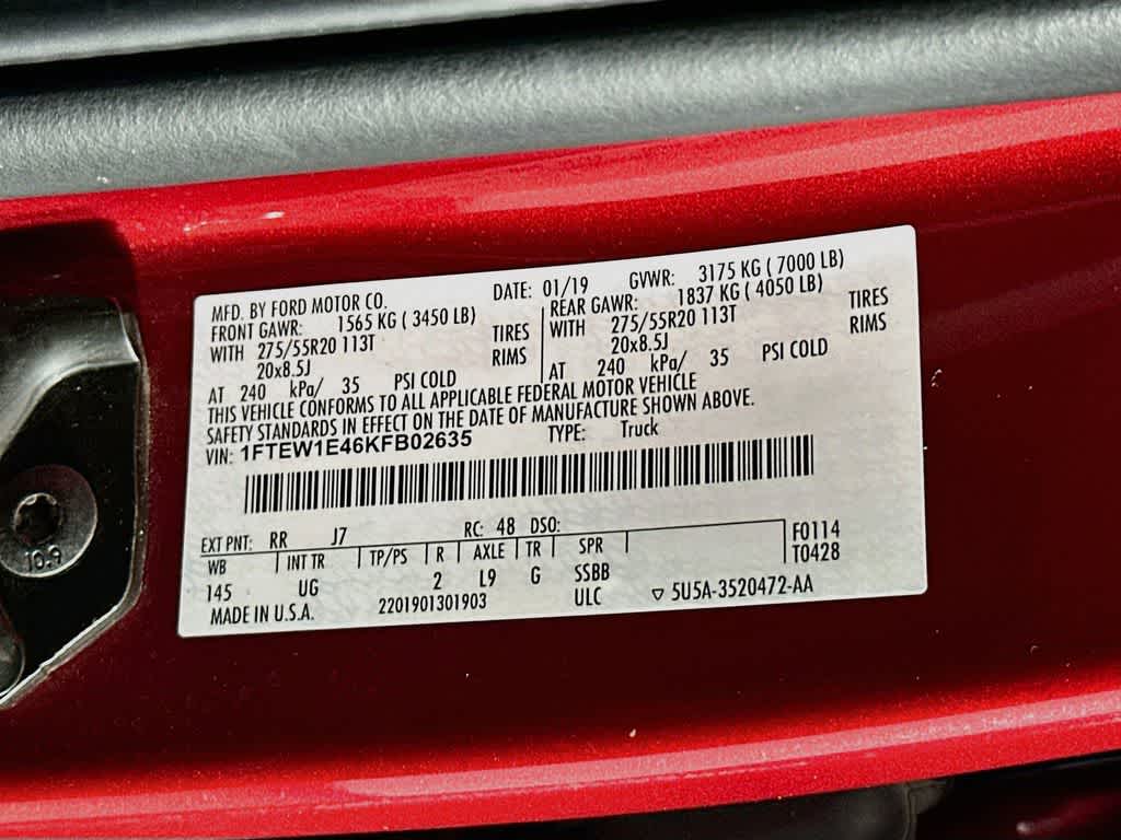 2019 Ford F-150 XLT