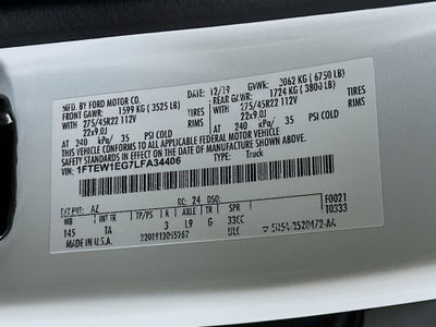 2020 Ford F-150 Limited