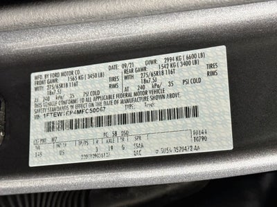 2021 Ford F-150 XLT