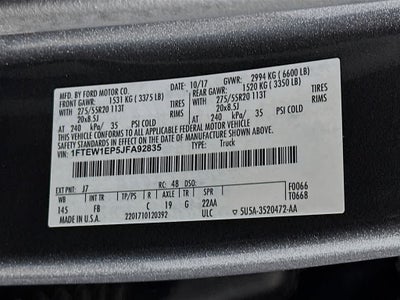2018 Ford F-150 XLT