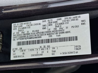 2021 Ford F-150 XLT